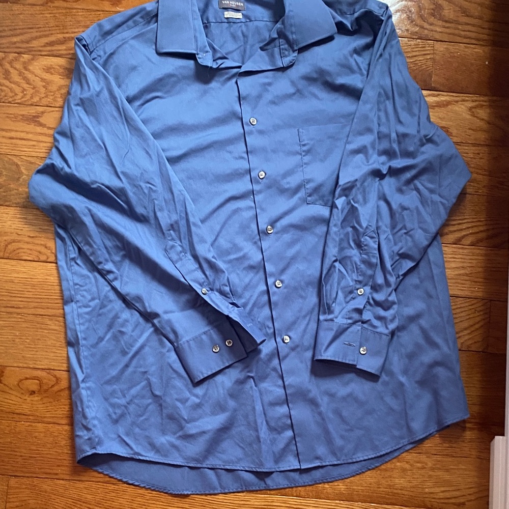Van Heusen Classic Blue Dress Shirt